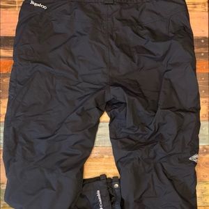 Columbia bugaboo winter snow pants
